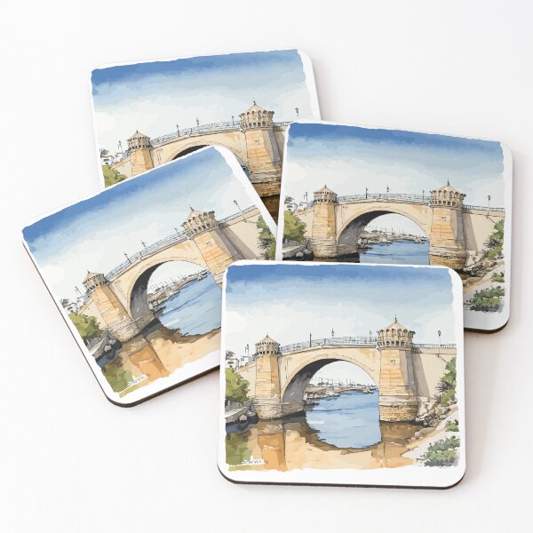 Item preview, Tavira Bridge Portugal designed and sold by posteriocrew.