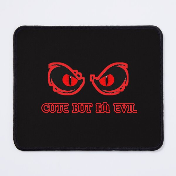 Item preview, Cute but I'm evil designed and sold by Aiyinyangart.