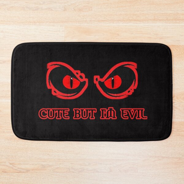 Item preview, Cute but I'm evil designed and sold by Aiyinyangart.