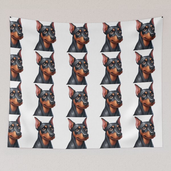 Aperçu de l'œuvre Doberman créée et vendue par Delamoon.