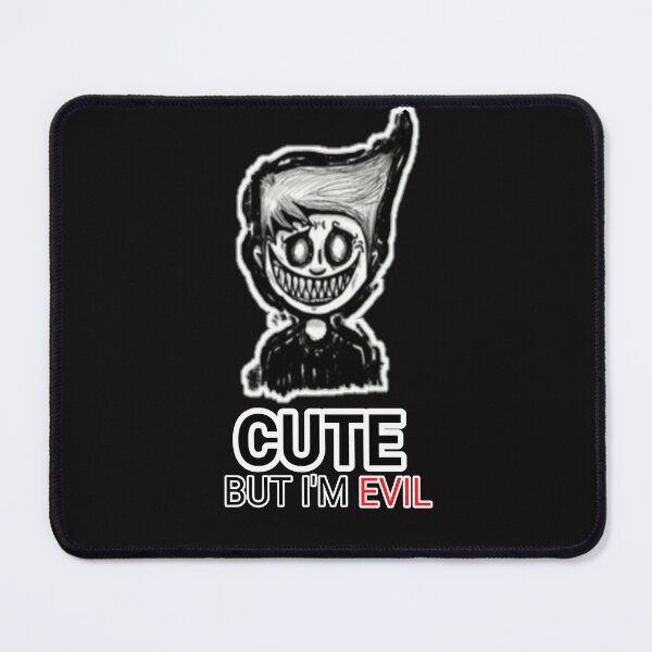 Item preview, Cute but I'm evil designed and sold by Aiyinyangart.