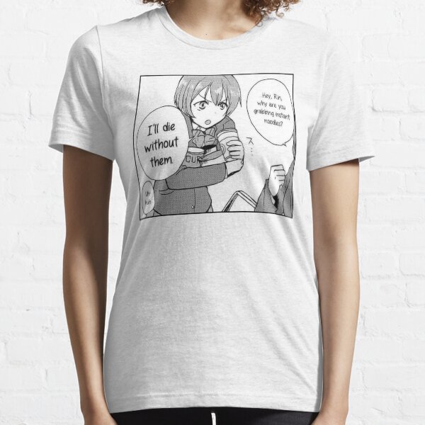 Why are you grabbing all the instant noodles? - Love LIve Essential T-Shirt
