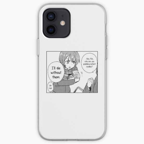 Why are you grabbing all the instant noodles? - Love LIve iPhone Soft Case