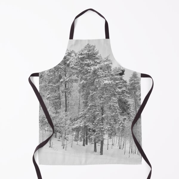 Item preview, The pines by the fields. Parkkuu winter 2023  bw designed and sold by Jouko Lehto Photography.