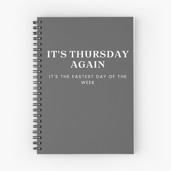Item preview, The fastest day of the week comes Thursday designed and sold by Hamzakhotbi.