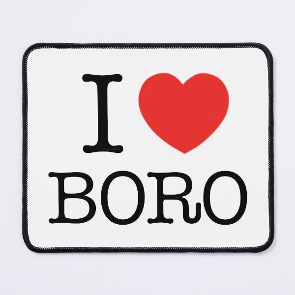 Item preview, I Love Boro NYC Style designed and sold by Logo-A-GoGo.