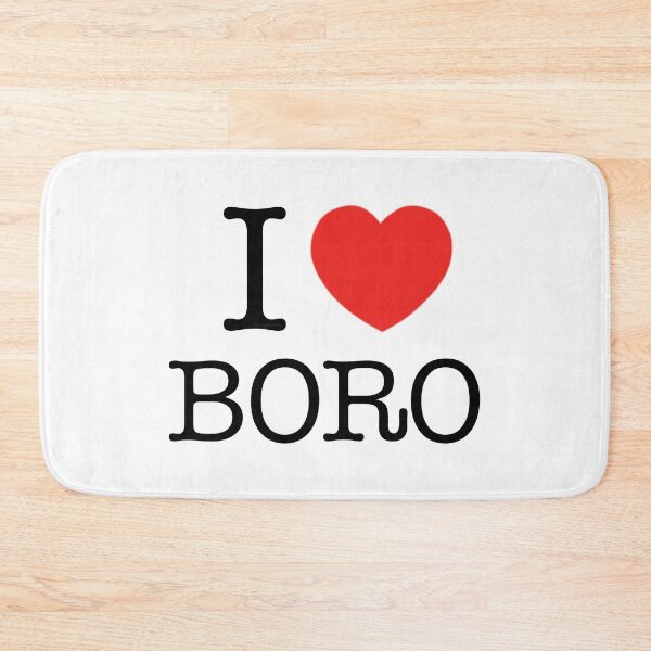 Item preview, I Love Boro NYC Style designed and sold by Logo-A-GoGo.