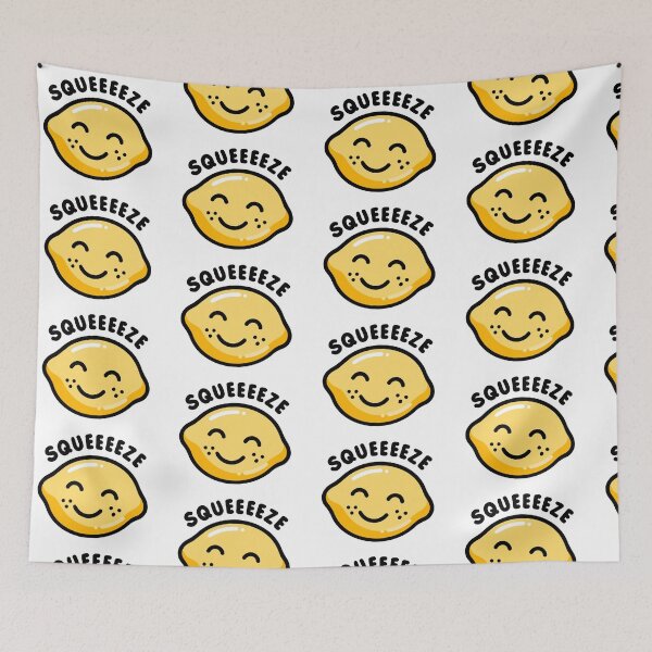Item preview, Smiling & Cute Lemon Squeeze Character designed and sold by 80sKidd.