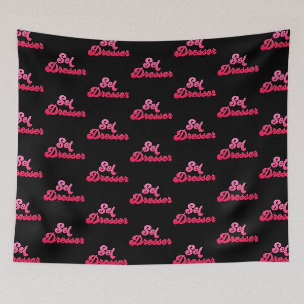 Item preview, Groovy Set Dresser - Hot Pink Gradient designed and sold by NermilioDesigns.