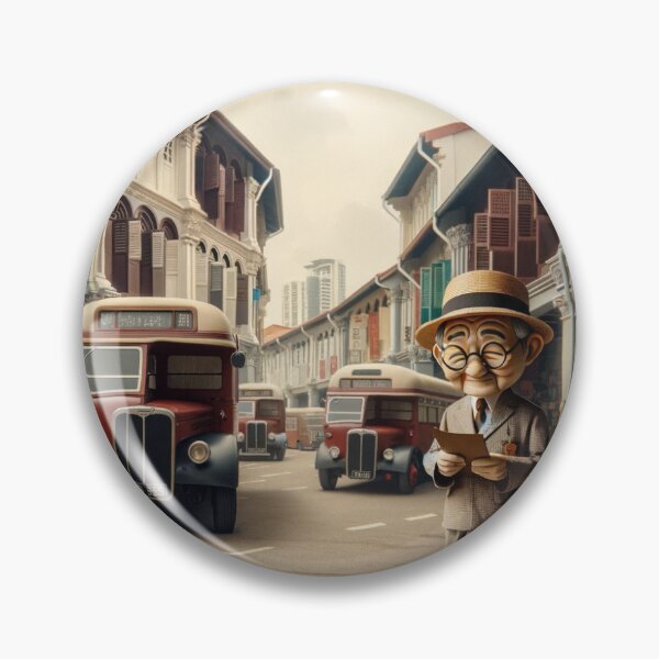 Item preview, Old Master In SG designed and sold by WhimsiSG.