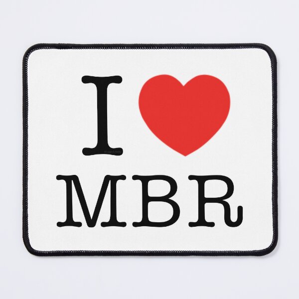 Item preview, I Love Boro MBR NYC Style designed and sold by Logo-A-GoGo.