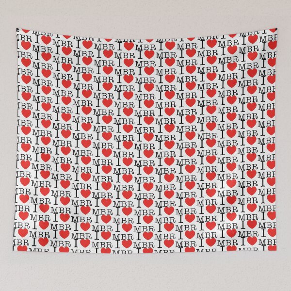 Item preview, I Love Boro MBR NYC Style designed and sold by Logo-A-GoGo.