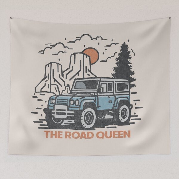 Item preview, The Road Queen in Yosemite designed and sold by Wissam Ramadan.