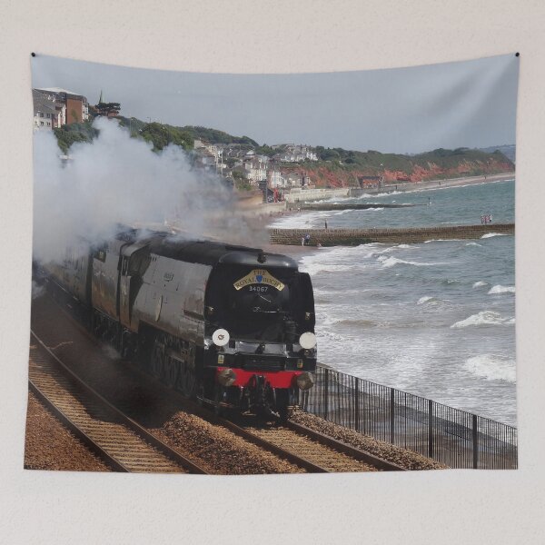 Item preview, Southern Railway 34067 'Tangmere' at Dawlish designed and sold by Rorymacve.