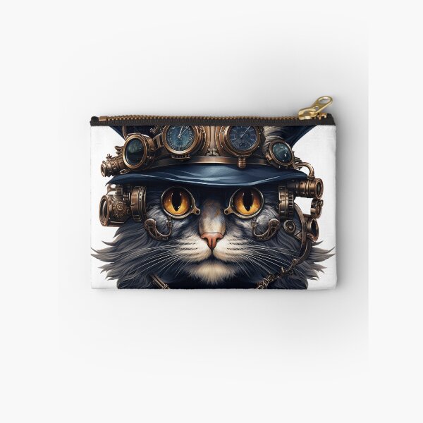Item preview, Mechanical Mystique: Steampunk Cat in Modern Art designed and sold by LydieDigitalArt.
