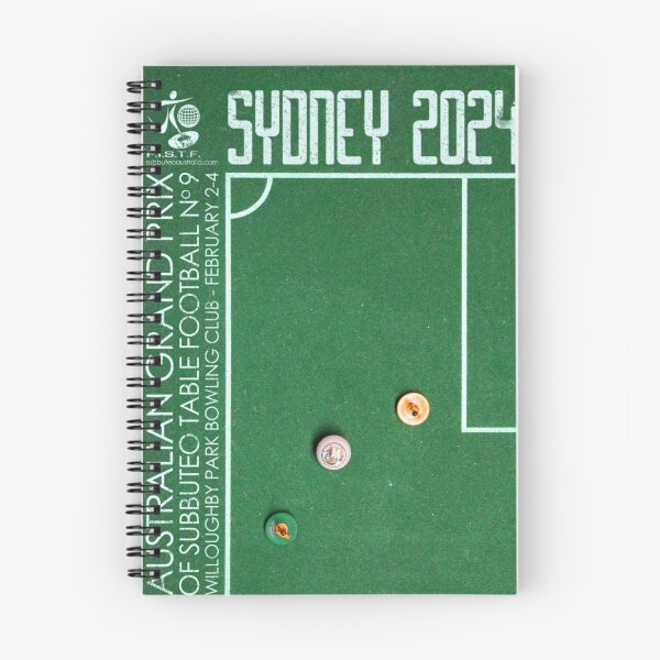 Item preview, 2024 Australian Grand Prix of Subbuteo Table Football Poster designed and sold by ajebec.
