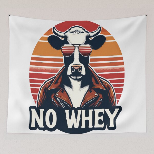 Item preview, No Whey Funny Vegan Cow Vintage designed and sold by KitonicTees.