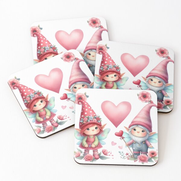 Item preview, Cute Gnomes Valentine designed and sold by Nicesiri.