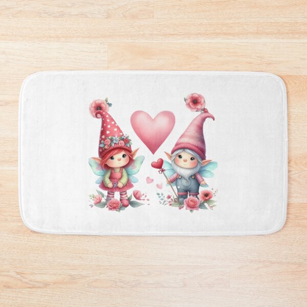 Item preview, Cute Gnomes Valentine designed and sold by Nicesiri.