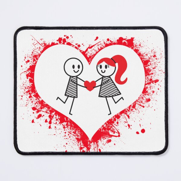 Item preview, Valentines Couple Heart Sharing 2 designed and sold by BAZART-CREATION.