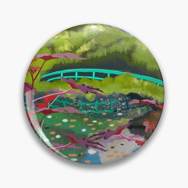 Item preview, Bridge over Monet's water lily pond in Giverny, France designed and sold by mazarte.