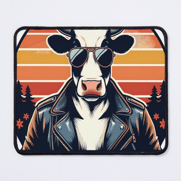 Item preview, Funny Vegan Cow No Whey Vintage Retro designed and sold by KitonicTees.