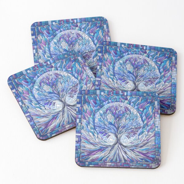 Item preview, Purple Tree of Tranquility designed and sold by k9printart.