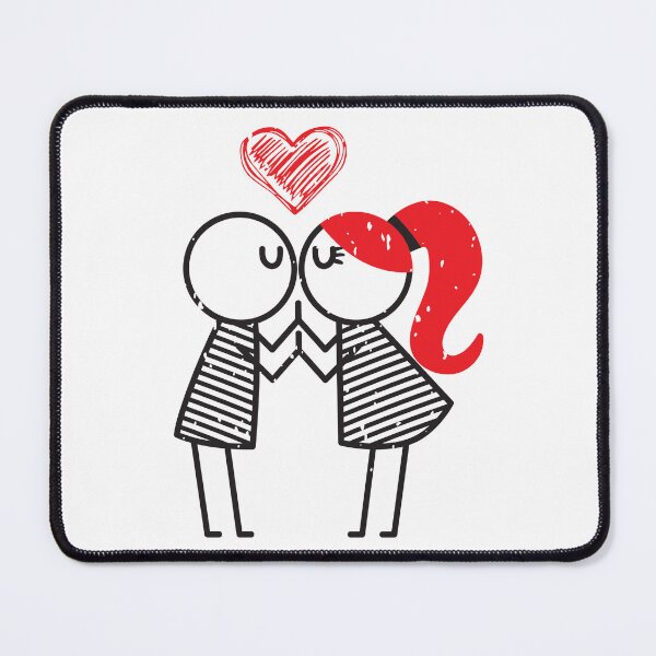 Item preview, Valentines Couple Love Kiss designed and sold by BAZART-CREATION.