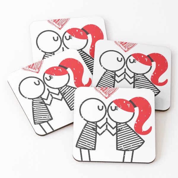 Item preview, Valentines Couple Love Kiss designed and sold by BAZART-CREATION.