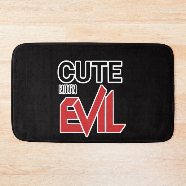 Item preview, Cute but I'm evil designed and sold by Aiyinyangart.