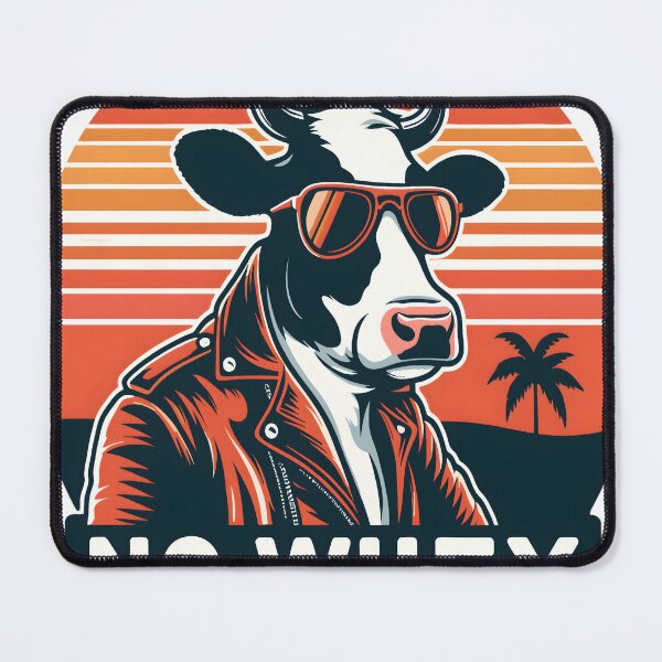 Item preview, No Whey Funny Vegan Cow  designed and sold by KitonicTees.