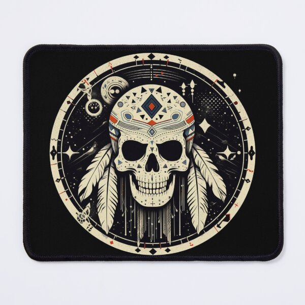 Item preview, NATIVE AMERICAN SKULL 1 designed and sold by justyna-s28.