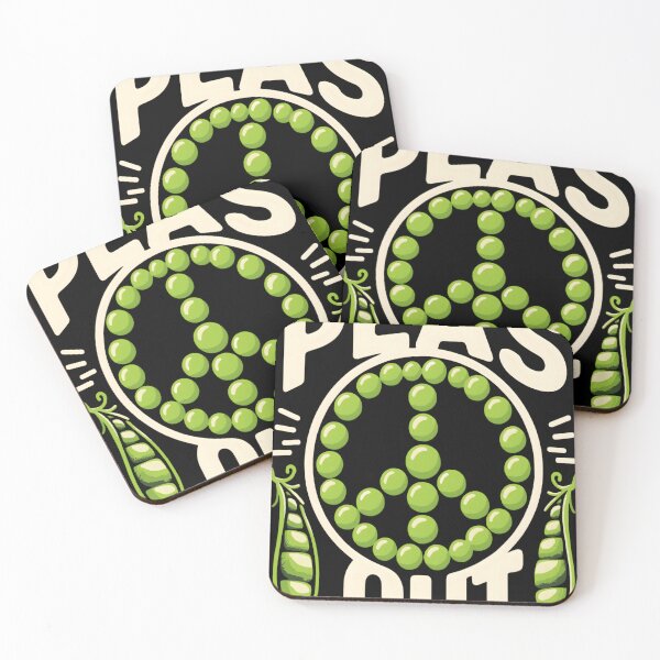 Item preview, Peas Out Funny Vegan designed and sold by KitonicTees.