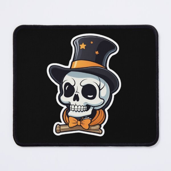 Item preview, Cool Halloween Gentelman Skeleton with Hat and Bow-Tie designed and sold by Majkel & Majkel.