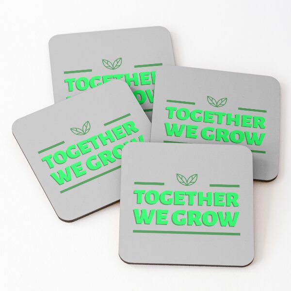 Item preview, Together We Grow - Plant Leaves designed and sold by ClickArtProduct.