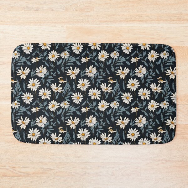 Item preview, Daisies Tile 13: Tiny Sunshine Smiles in a Field of White Petals designed and sold by TheBrainArt.