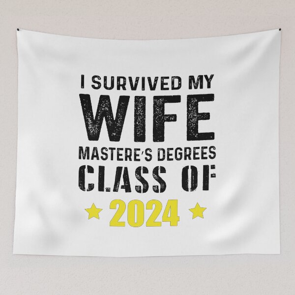 Item preview, Master Degree Graduation CLASS OF 2024 designed and sold by Fateh-Kro ⭐⭐⭐⭐⭐.