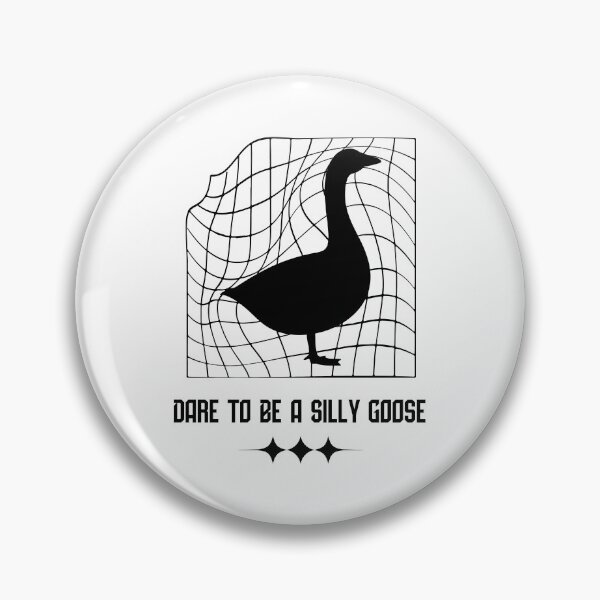 Item preview, Dare to Be a Silly Goose designed and sold by YQvibe Studio.