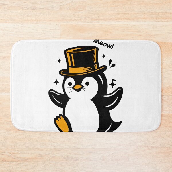 Artikelvorschau, Süßer Zirkusdirektor-Pinguin (miau miau) entworfen und verkauft von AdamMuranski.