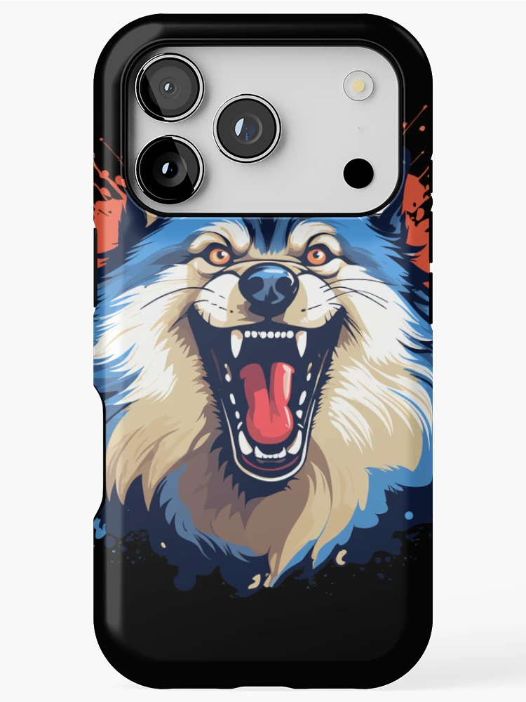 Thumbnail 1 of 4, iPhone Case, wolf designed and sold by Ultimate-Rabbit.