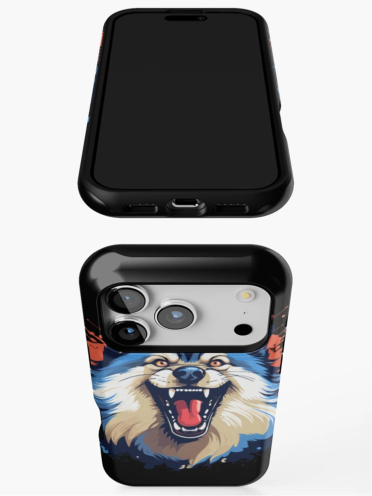 Thumbnail 3 of 4, iPhone Case, wolf designed and sold by Ultimate-Rabbit.