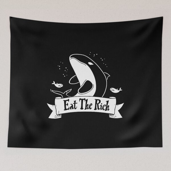 Item preview, Eat the rich - orca yacht attack designed and sold by TheHellSong.