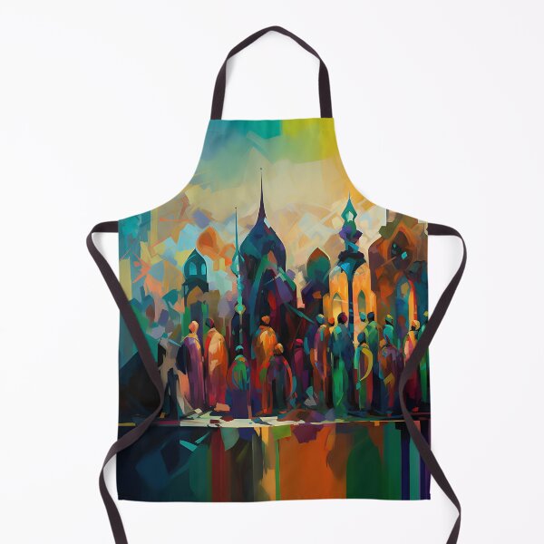 Item preview, Arabesque Essence: Abstract Art Celebrating Arabian Culture designed and sold by iQuorra.
