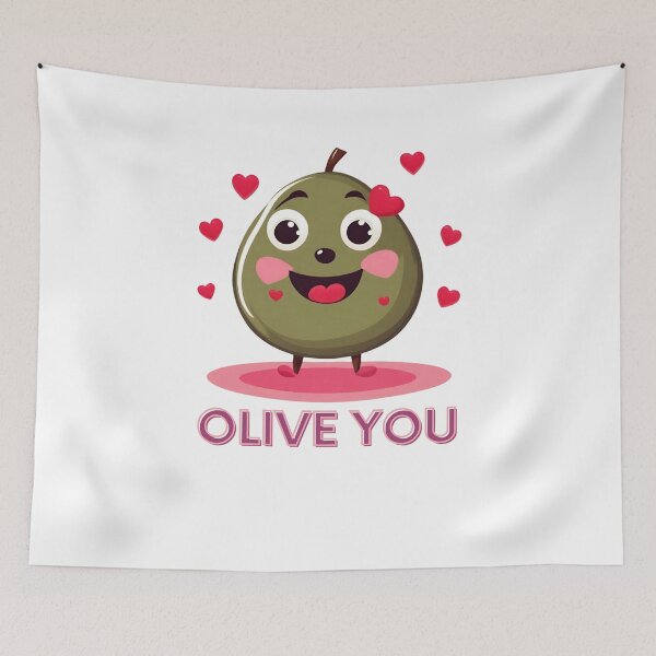 Item preview, Olive I Love You Valentine's Day designed and sold by gillys.