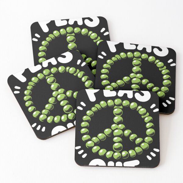 Item preview, Peas Out Funny Vegan Vegetarian designed and sold by KitonicTees.