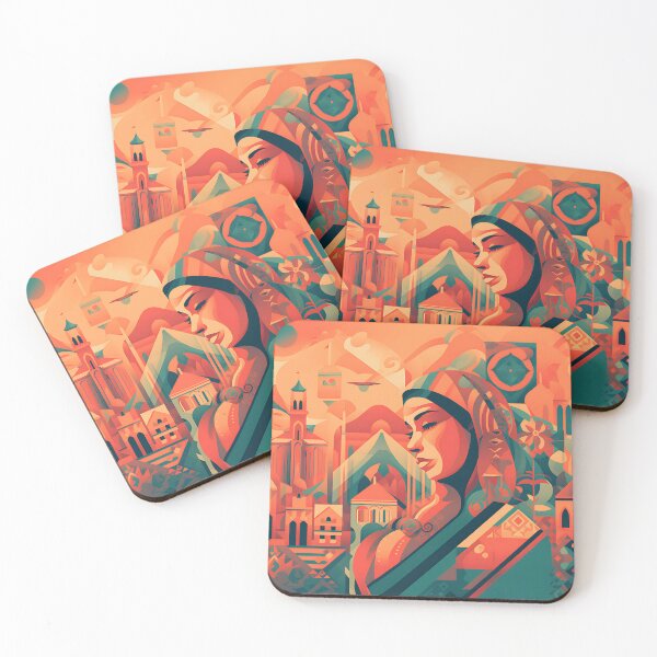 Item preview, Abstract Mirage: Artistic Ode to Arabian Cultural Elements designed and sold by iQuorra.