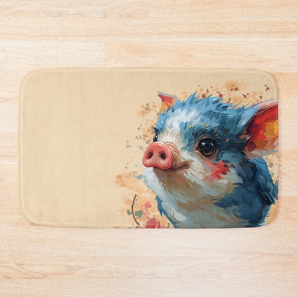 Item preview, Pajaro Pig Watercolor designed and sold by FedoraDesign.