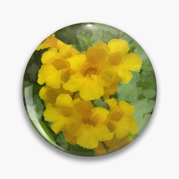 Item preview, Golden trumpet flowers designed and sold by Flowersonstuff.