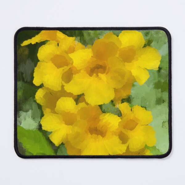 Item preview, Golden trumpet flowers designed and sold by Flowersonstuff.