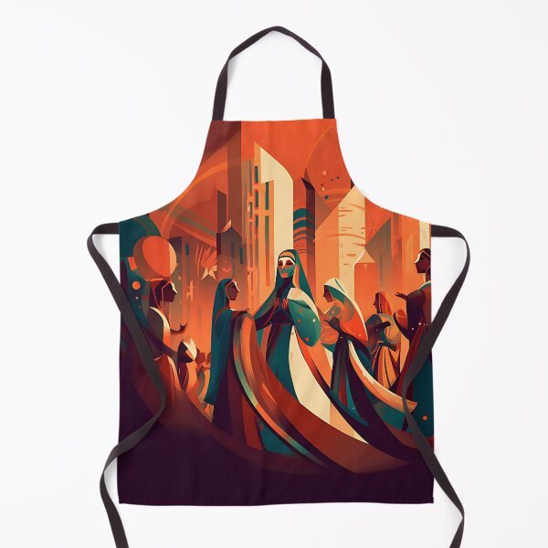 Item preview, Ethereal Arabesque: Abstract Art Embracing Arabian Culture designed and sold by iQuorra.